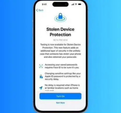 三家镇苹果授权维修店分享被盗设备保护功能开启方法 